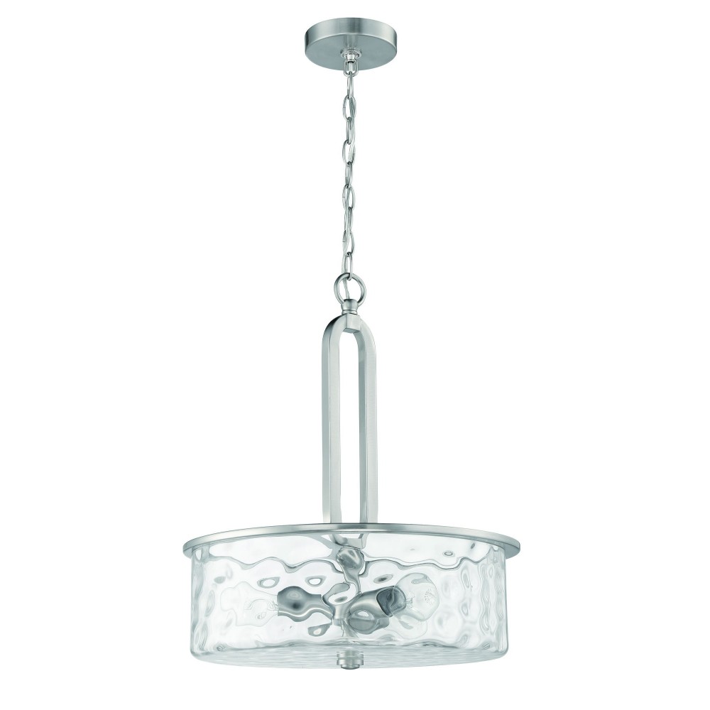 3 Light Pendant in Brushed Polished Nickel 3 Light Pendant in Brushed Polished Nickel