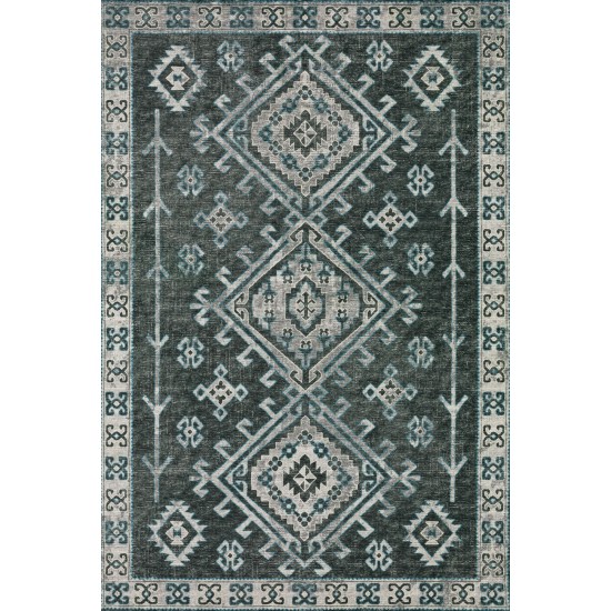 Brisbane BR2 Midnight 5' x 7'6" Rug