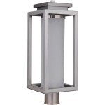 Vailridge Large LED Post Mount in Stainless Steel