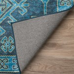 Brisbane BR2 Navy 2'3" x 7'6" Runner Rug