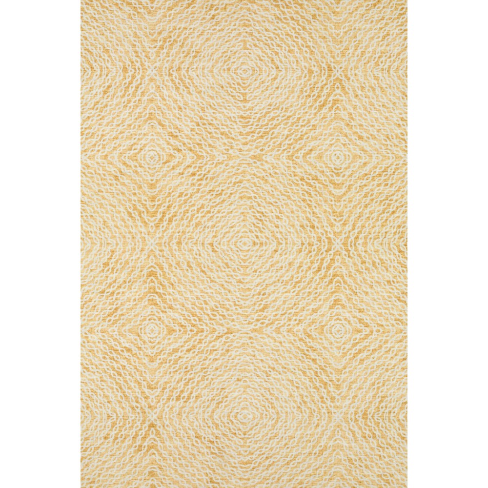 Brisbane BR3 Gold 3' x 5' Rug