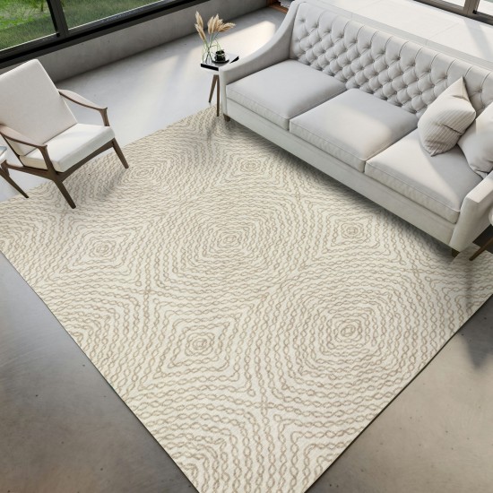 Brisbane BR3 Ivory 5' x 7'6" Rug