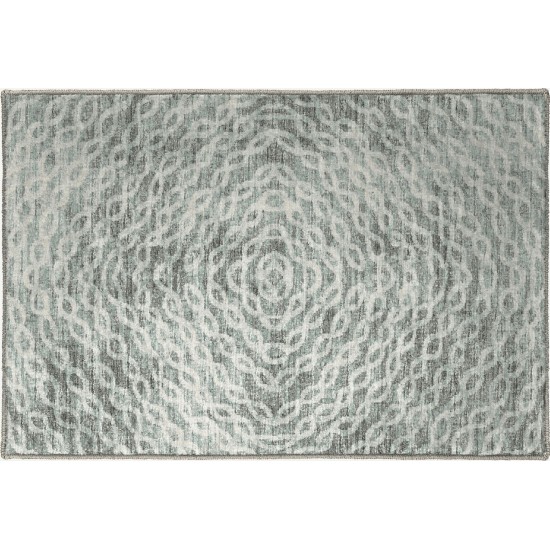 Brisbane BR3 Metal 1'8" x 2'6" Rug