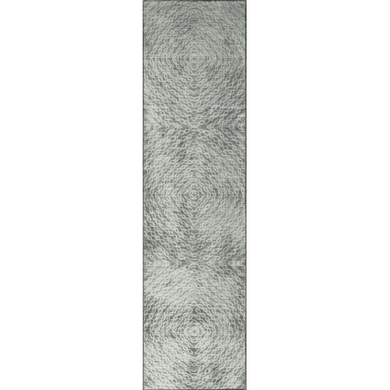 Brisbane BR3 Metal 2'3" x 7'6" Runner Rug