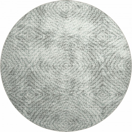 Brisbane BR3 Metal 8' x 8' Round Rug