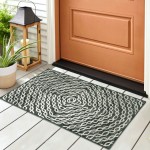 Brisbane BR3 Midnight 1'8" x 2'6" Rug