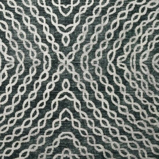 Brisbane BR3 Midnight 1'8" x 2'6" Rug