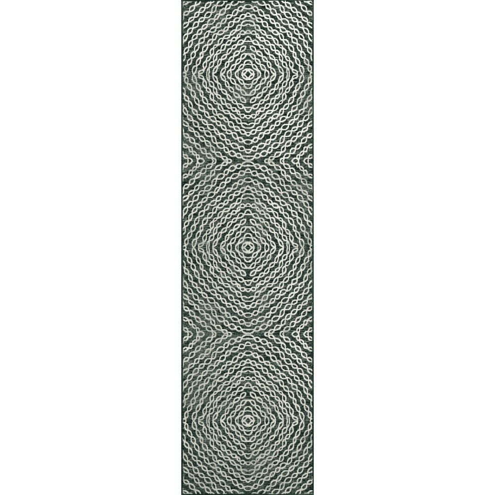 Brisbane BR3 Midnight 2'3" x 7'6" Runner Rug