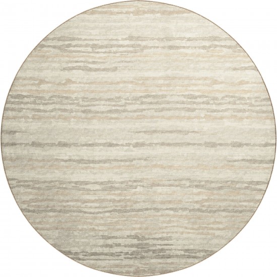 Brisbane BR4 Linen 8' x 8' Round Rug