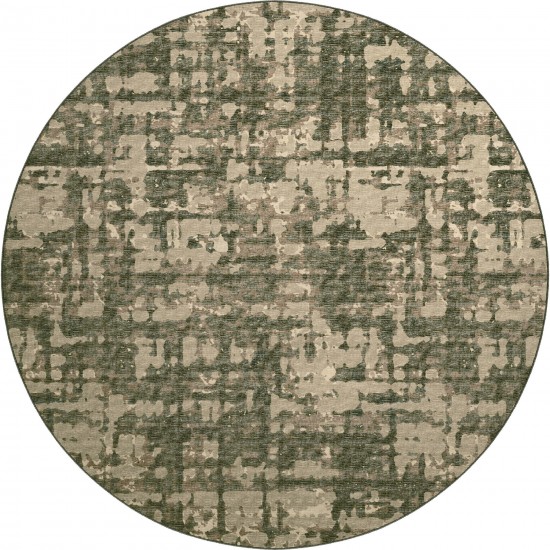 Brisbane BR5 Desert 8' x 8' Round Rug