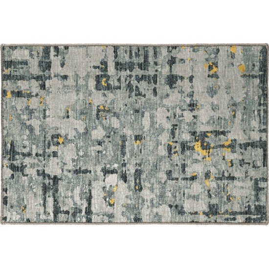 Brisbane BR5 Gold 1'8" x 2'6" Rug