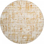 Brisbane BR5 Khaki 8' x 8' Round Rug