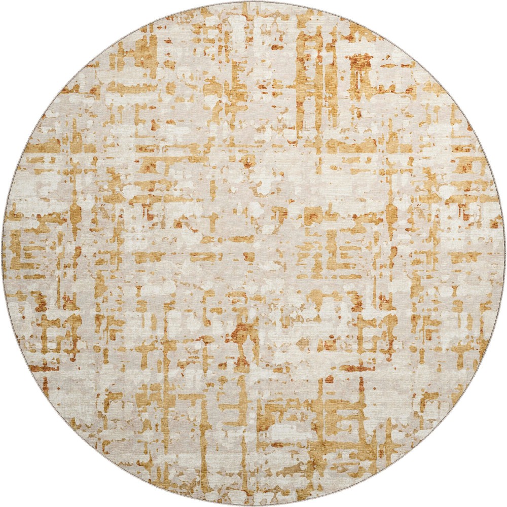 Brisbane BR5 Khaki 8' x 8' Round Rug Brisbane BR5 Khaki 8' x 8' Round Rug