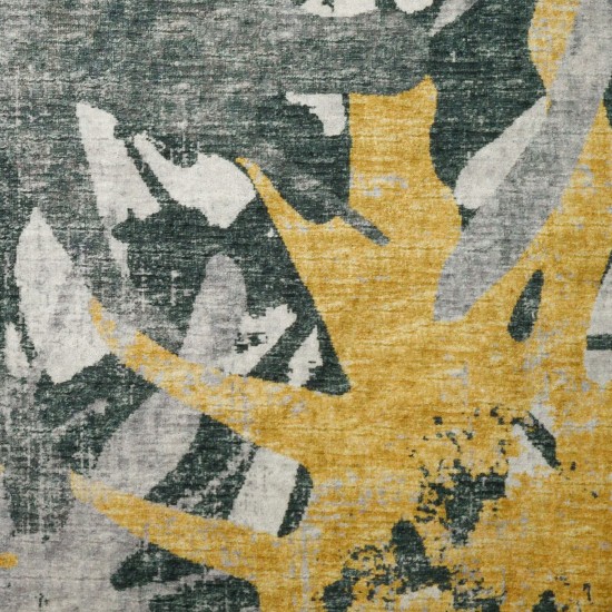 Brisbane BR6 Gold 1'8" x 2'6" Rug