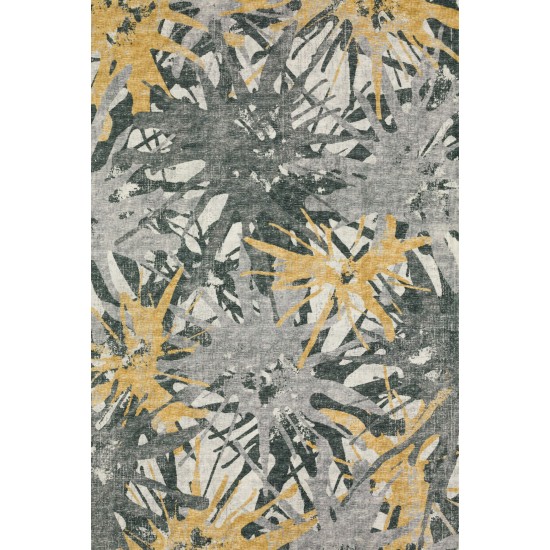 Brisbane BR6 Gold 3' x 5' Rug