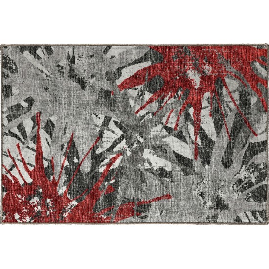 Brisbane BR6 Scarlet 1'8" x 2'6" Rug