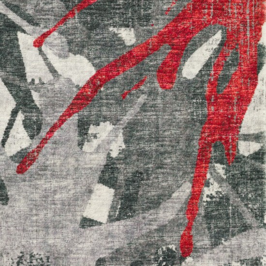 Brisbane BR6 Scarlet 1'8" x 2'6" Rug