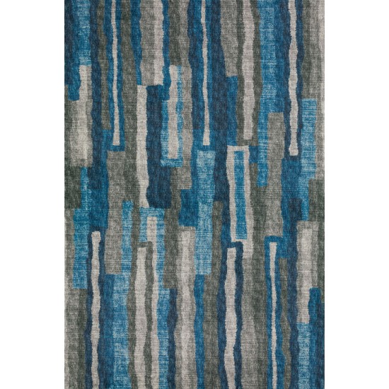 Brisbane BR7 Navy 5' x 7'6" Rug