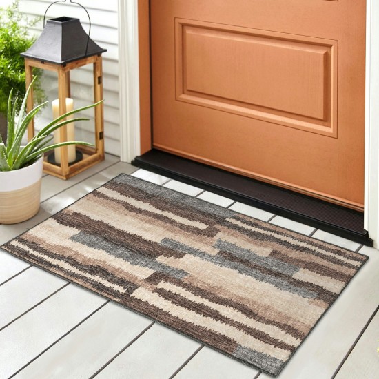 Brisbane BR7 Sable 1'8" x 2'6" Rug