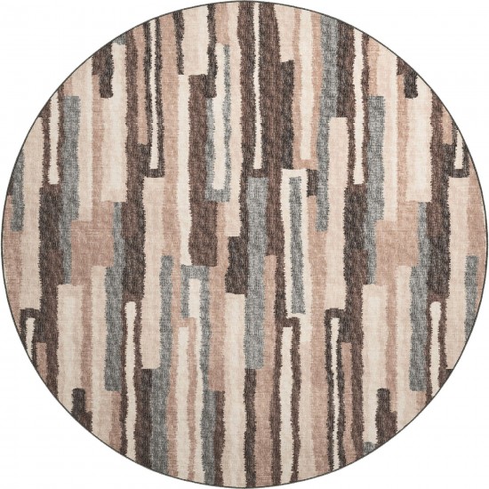 Brisbane BR7 Sable 8' x 8' Round Rug