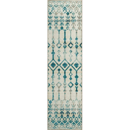 Brisbane BR8 Linen 2'3" x 7'6" Runner Rug