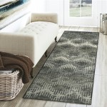 Brisbane BR9 Midnight 2'3" x 7'6" Runner Rug