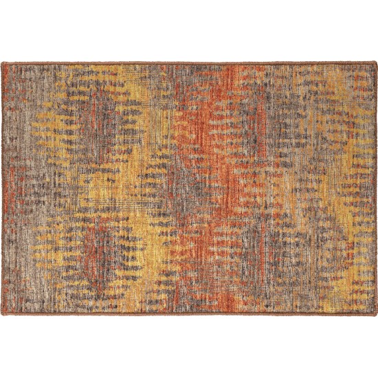 Brisbane BR9 Sunset 1'8" x 2'6" Rug