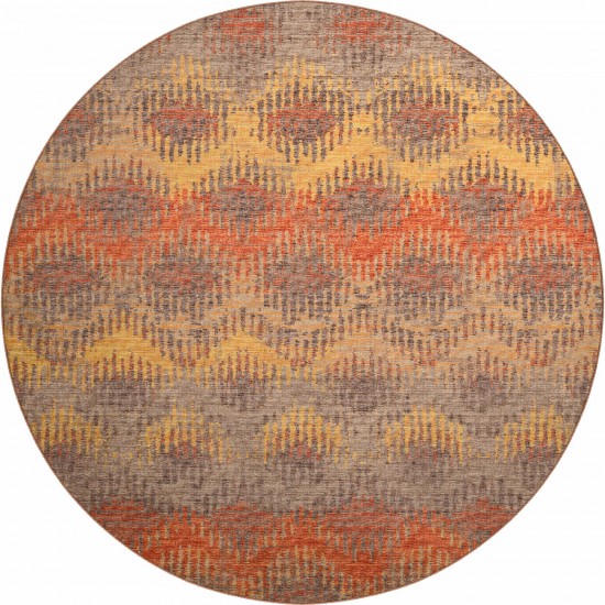 Brisbane BR9 Sunset 8' x 8' Round Rug