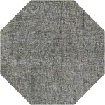 Calisa CS5 Carbon 4' x 4' Octagon Rug