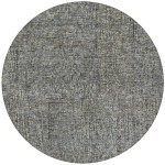 Calisa CS5 Carbon 4\' x 4\' Round Rug