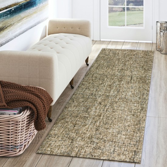 Calisa CS5 Coffee 2'3" x 7'6" Runner Rug