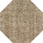 Calisa CS5 Coffee 4' x 4' Octagon Rug