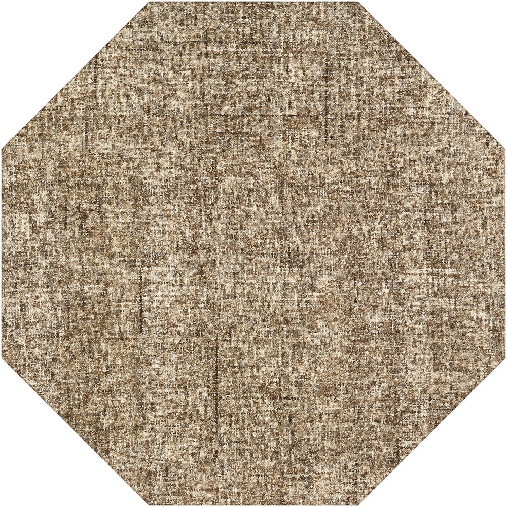 Calisa CS5 Coffee 4' x 4' Octagon Rug