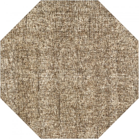 Calisa CS5 Coffee 6' x 6' Octagon Rug