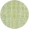 Calisa CS5 Kiwi 4' x 4' Round Rug