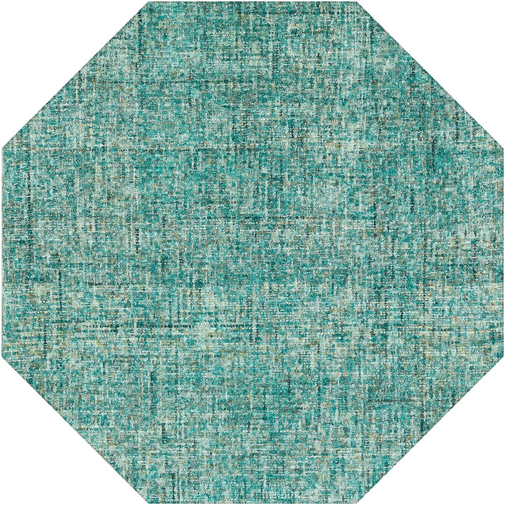 Calisa CS5 Turquoise 10' x 10' Octagon Rug