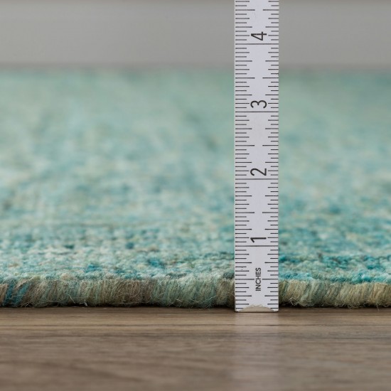 Calisa CS5 Turquoise 10' x 10' Round Rug