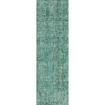 Calisa CS5 Turquoise 2'6" x 20' Runner Rug
