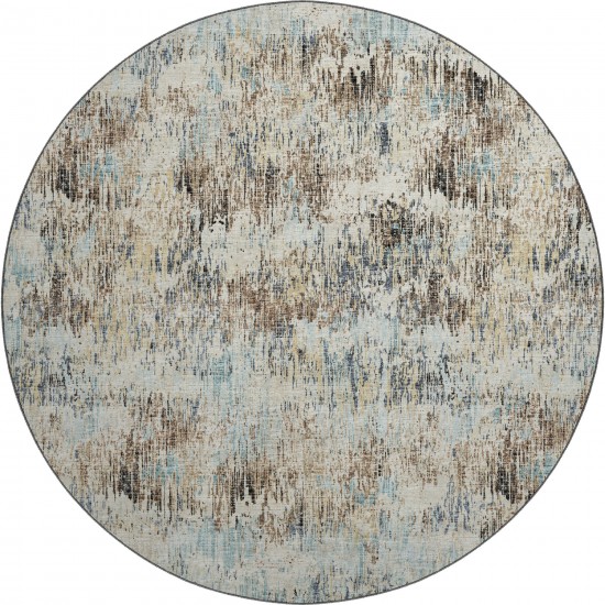 Camberly CM1 Driftwood 8' x 8' Round Rug