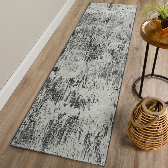 Camberly CM1 Graphite 2'3" x 7'6" Runner Rug