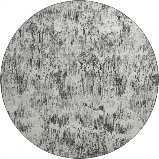 Camberly CM1 Graphite 8' x 8' Round Rug