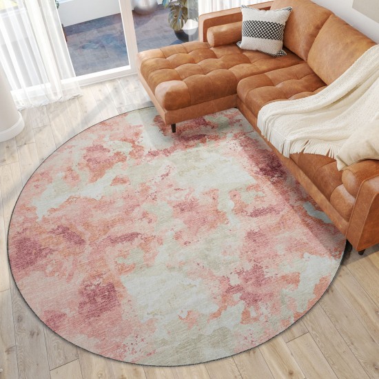 Camberly CM2 Blush 8' x 8' Round Rug