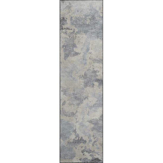 Camberly CM2 Graphite 2'3" x 7'6" Runner Rug