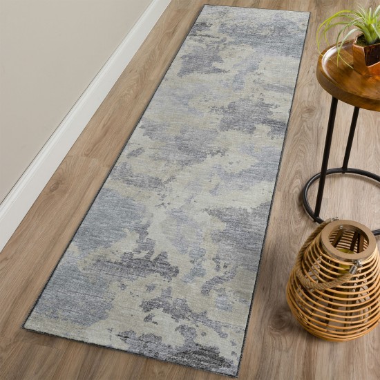 Camberly CM2 Graphite 2'3" x 7'6" Runner Rug