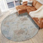 Camberly CM2 Seascape 8' x 8' Round Rug