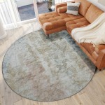 Camberly CM3 Midnight 8' x 8' Round Rug