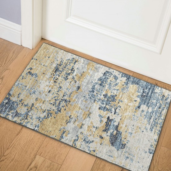 Camberly CM4 Navy 1'8" x 2'6" Rug