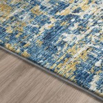 Camberly CM4 Navy 1'8" x 2'6" Rug