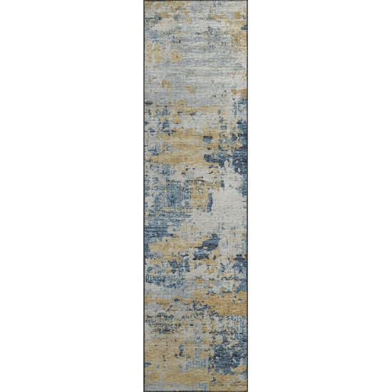 Camberly CM4 Navy 2'3" x 7'6" Runner Rug