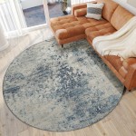 Camberly CM5 Ink 8' x 8' Round Rug